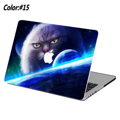 Sky Galaxy Pattern Painted Rubberized Hard Case KB Cover For New Macbook Pro Air - Picture 25 of 34