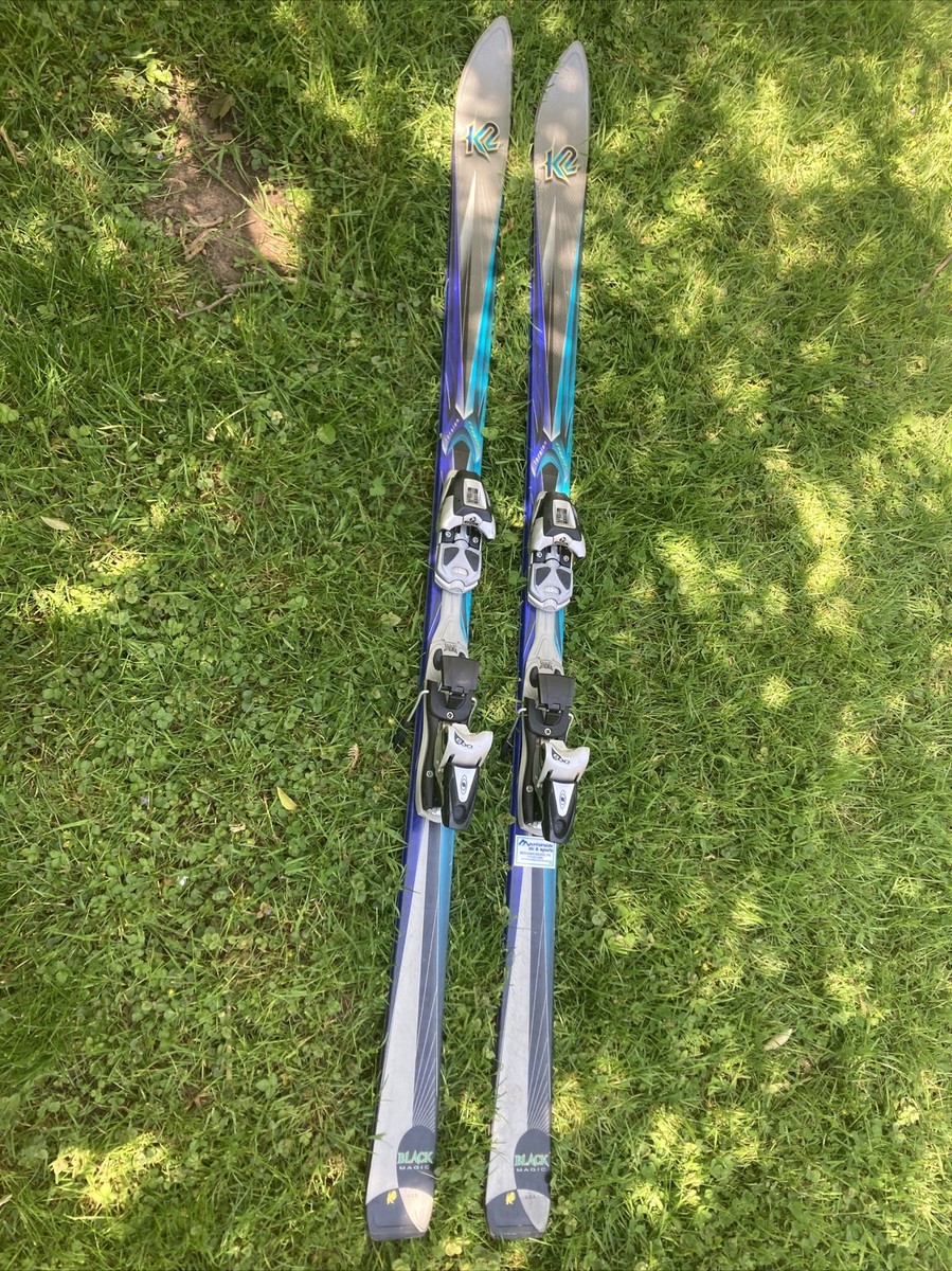 K2 Black Magic Skis 168 cm With Salomon 800 Binders | eBay