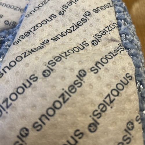 Snoozies ladies slippers - Blue, Small - Picture 5 of 6