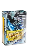(60-Pack) Dragon Shield Card Sleeves CLEAR MATTE Small/Mini Size Japanese/Yugioh