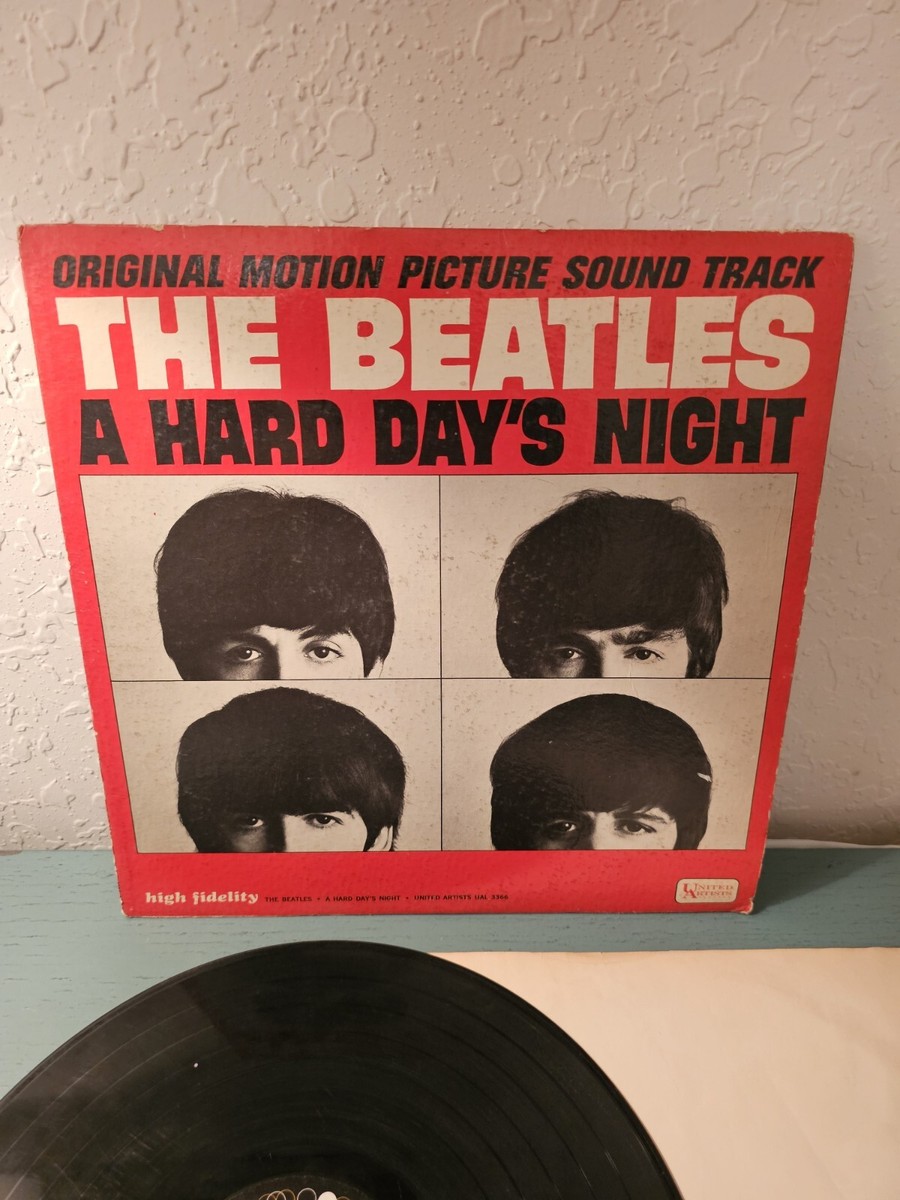 英LP The Beatles A Hard Day's Night 1stプレ The Beatles - A Hard Day's Night[LP] - Amazon.com Music