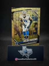 2025 Panini Prizm #98 Micah Parsons Gold Vinyl #/5