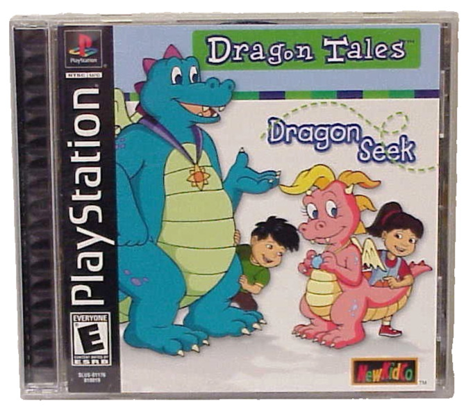 SONY PLAYSTATION PS1 VIDEO GAME DRAGON TALES DRAGON SEEK RATED EVERYONE