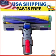 New GENUINE Dyson V12 Detect Slim Laser Fluffy Optic Floor Brush Head 425995