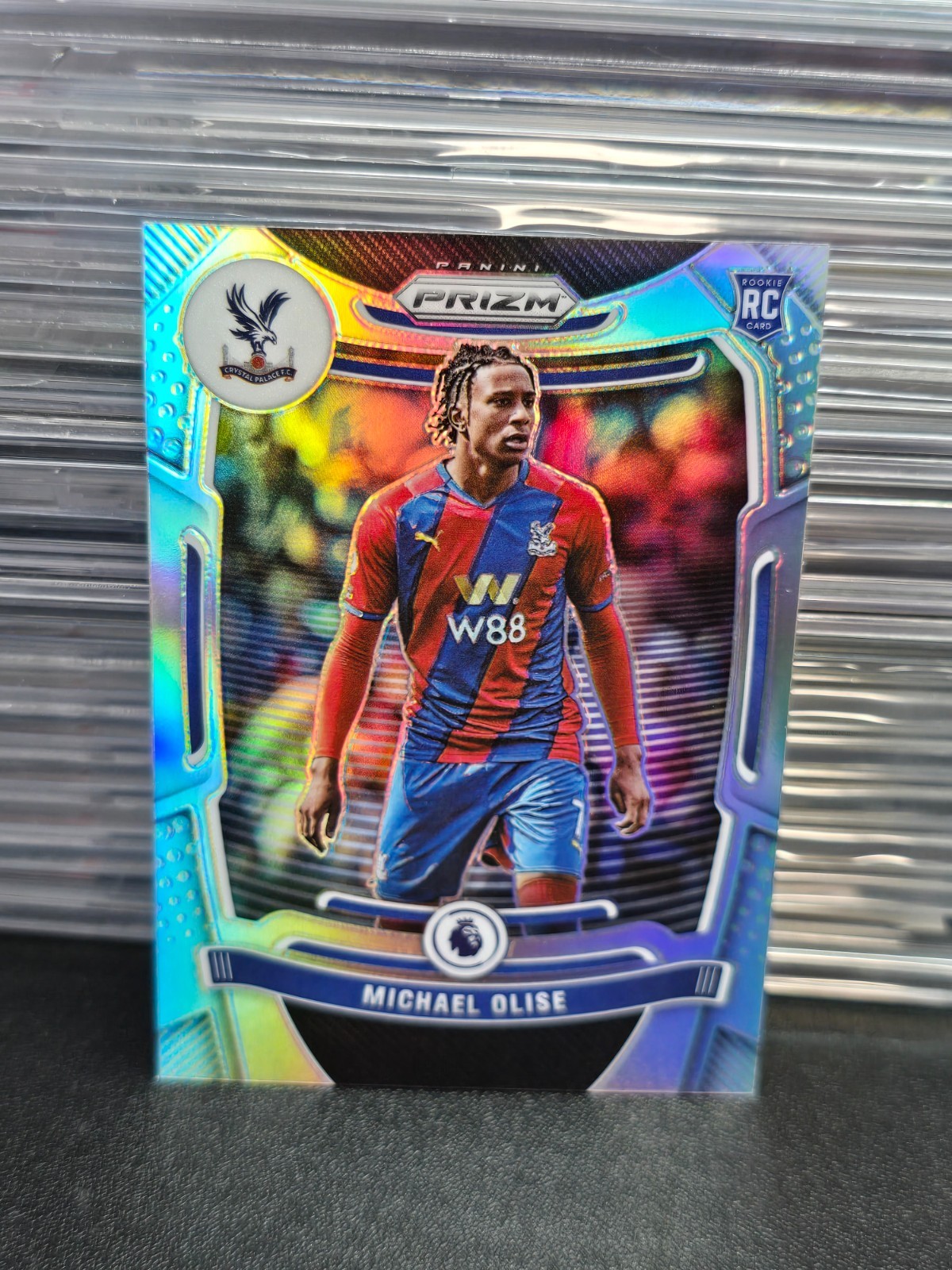 Michael Olise 2021 Prizm Premier League #296 Silver Price Guide 