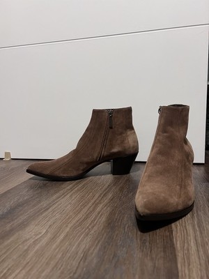 Saint Laurent Paris Suede Boots | eBay
