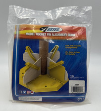 Estes Model Rocket Fin Alignment Guide For 3 Or 4 Fin Rockets (2231) ~ Sealed