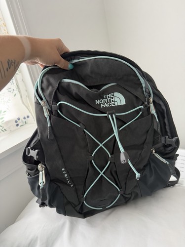 The North Face Borealis 18L Hiking Backpack Black/Blue Fits 15" Laptop