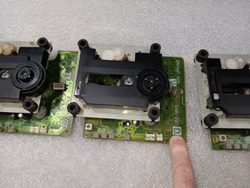 Sega Saturn **ENR-007 D** ONLY DEFECTIVE DONOR DRIVES x3-ISSUES-INTACT-PARTS-SEE