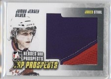 2009-10 ITG Heroes and Prospects Jersey Silver Spring Expo 1/1 Jared Staal 2a8