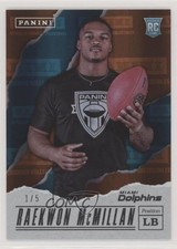 2017 Panini Father's Day Lava Flow 1/5 Raekwon McMillan #70 pm6