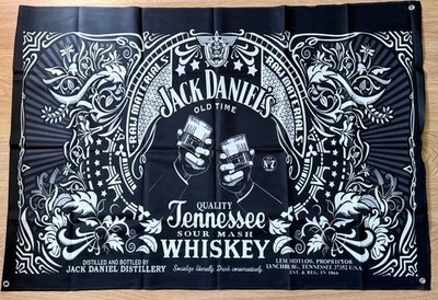 Jack Daniel's Banner/Fahne, Man Cave Wall - 90 x 60 cm