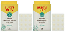 Burt's Bees Clear  Balanced Herbal Blemish Patches 2 Pack 24ct