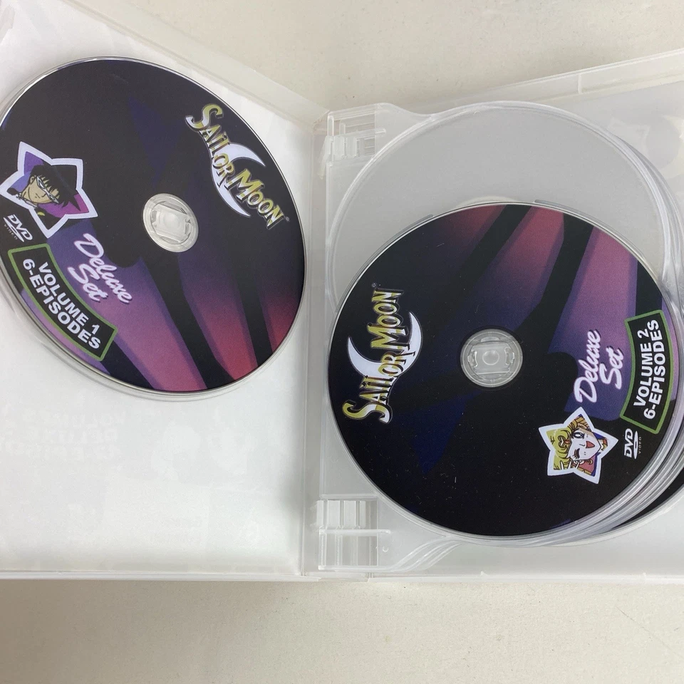 Sailor Moon DVD Volumes 1 - 14 English - 82 episodes Region Free VGC Free Post - Image 3 of 4
