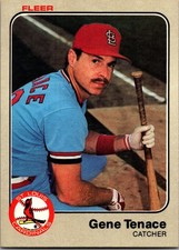 1983 Fleer Gene Tenace #25