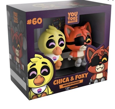 Youtooz - Five Nights at Freddy's Chica & Foxy Monitor Buddiez! | eBay