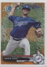 2017 Bowman Chrome Prospects Orange Shimmer Refractor 13/25 Andrew Sopko 0a6