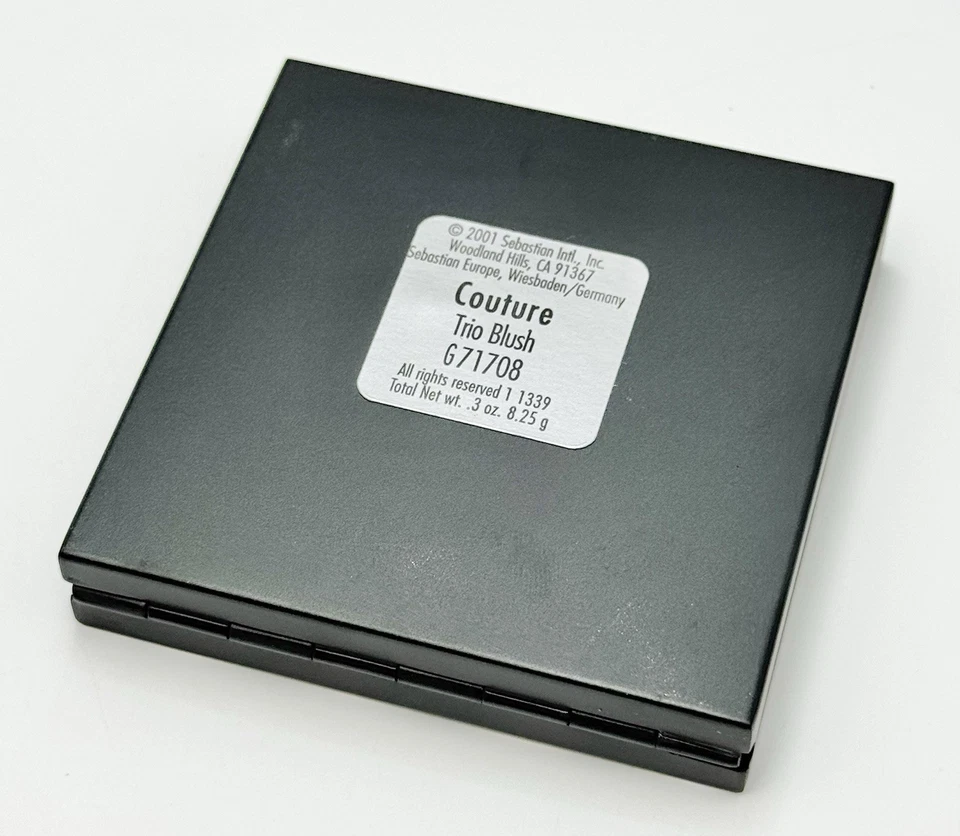 Sebastian Trucco Trio Blush - Couture #671708 - .3 oz. / 8.25g Rare New - Image 4 of 4