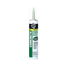 DAP 10.1 oz. Waterproof Concrete Filler and Sealant, Gray 12 Pack 