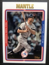 Mickey Mantle 2025 Topps Archives Card #252 New York Yankees HOF 