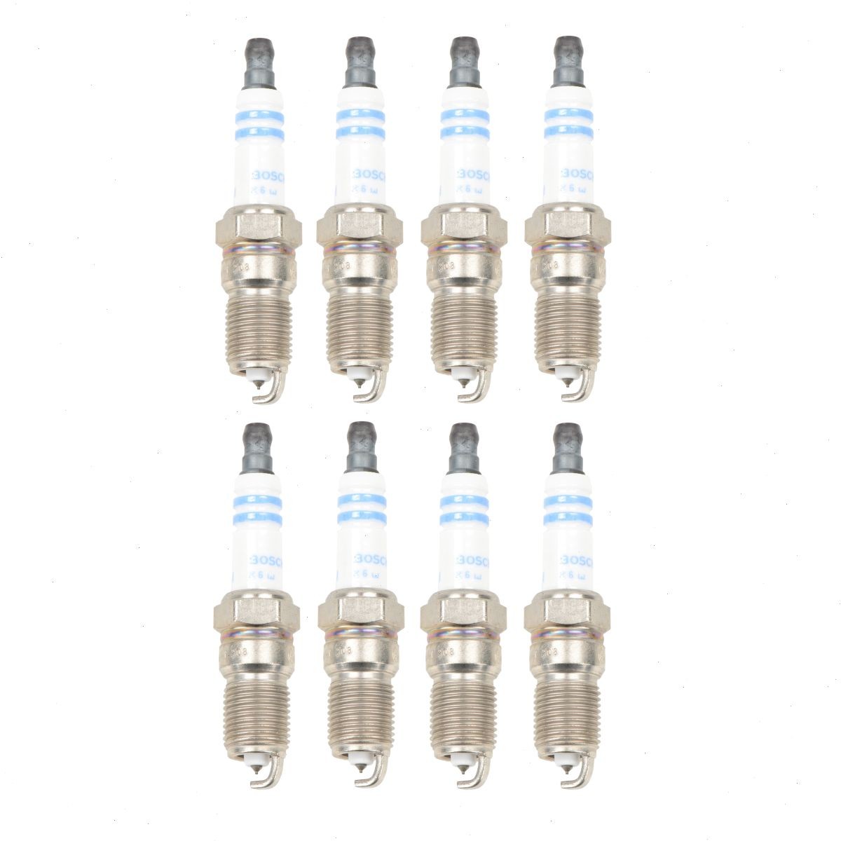 8 pc Bosch Double Platinum Spark Plugs for 1999-2000 Cadillac Escalade 5.7L bm