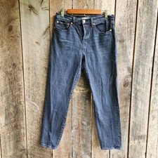 Levi's Wedgie Straight Women's 30  27 Button Fly Dark