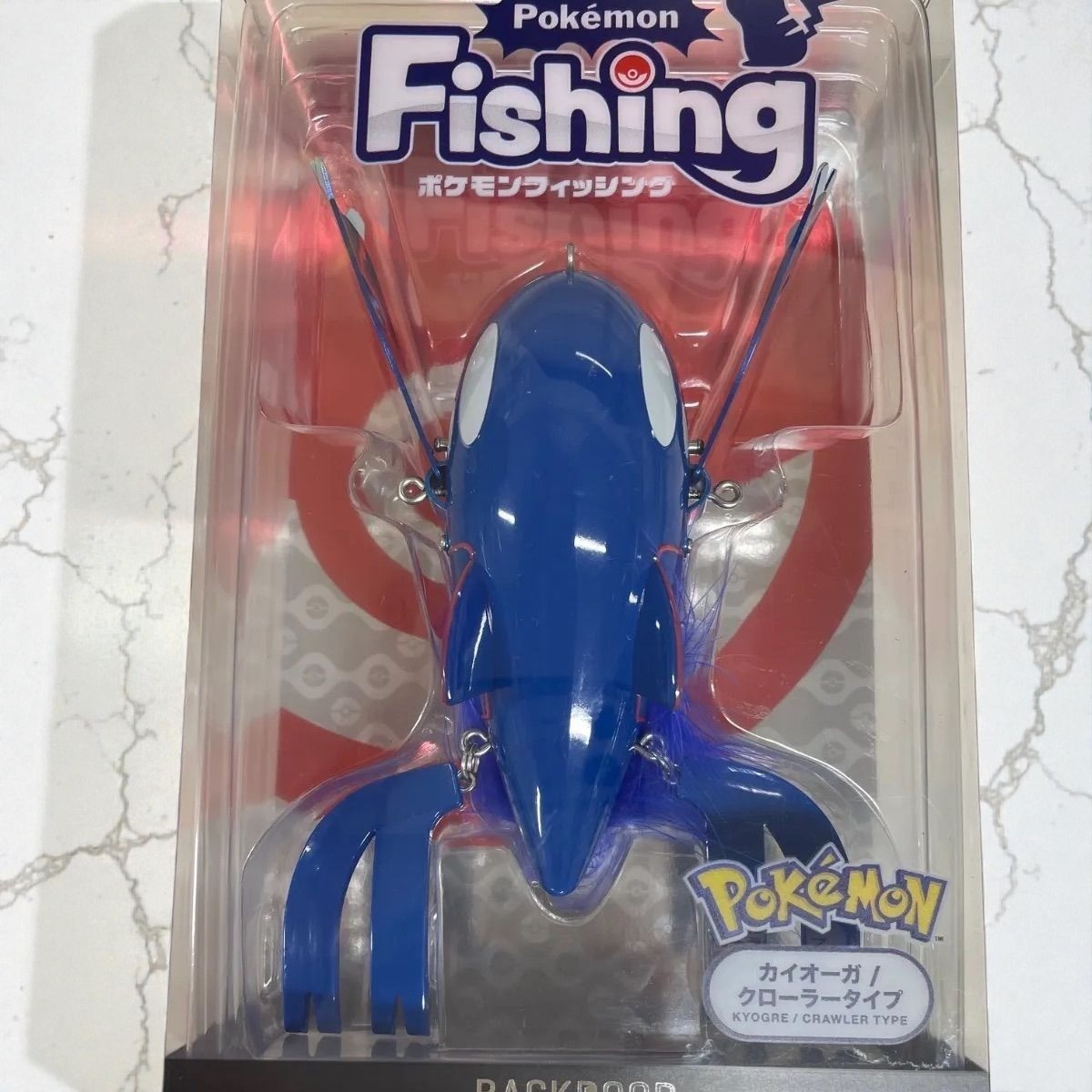 Pokemon Kyogre Fishing Lure DUO Feather Hook Duralumin Wing