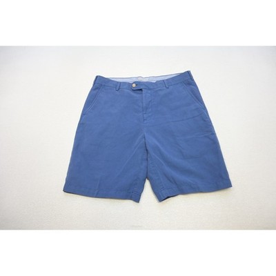 Peter Millar Seaside Collection Shorts Mens 34 Blue Excellent Silk