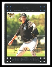Brian Wolfe 2007 Topps Updates & Highlights Red Back #UH196 RC Rookie Blue Jays