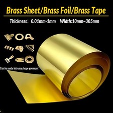 0.01mm-1mm Thickn Thin Brass Sheet Metal Belt Brass Sheet/Brass Foil/Brass Tape