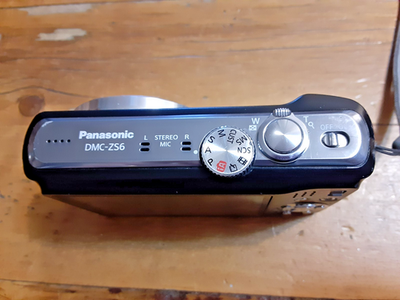 Panasonic LUMIX DMC-ZS6 12.1MP Digital Camera - Black for sale
