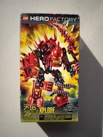 LEGO Hero Factory: Meltdown, Corroder, Xplode, Nitroblast NEW/SEALED