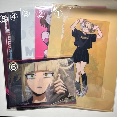 My Hero Academia Tokage Himiko Base Yard Clear File Set Authentic Rare