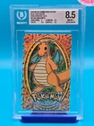 1999 Topps Pokemon Movie Animation Edition Blue Logo Die-Cuts #12 Dragonite