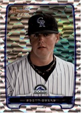 2012 Bowman Draft Draft Picks Silver Ice #BDPP113 Scott Oberg - BB