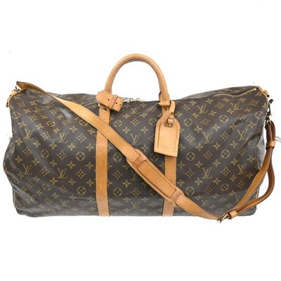 LOUIS VUITTON Keepall Bandouliere 60 2Way Hand Bag Monogram Brown M41412 14TA335