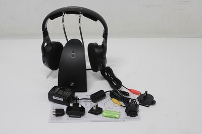 Sennheiser RS 120-W HiFi Over Ear Kopfhrer Funk Stereo Schwarz Lautstrkeregelung