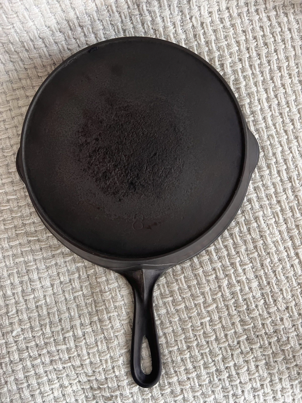 Antique Erie #8 Cast Iron Skillet 2nd Series Pre Griswold Restored