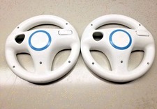 2 Pack Mario Kart Racing Steering Wheel for Nintendo Wii Remote Game Controller