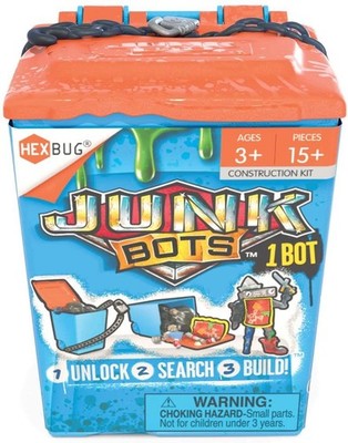 HEXBUG Junkbots Mülleimer 1 Kreatur Roboter Spielzeug Für Kinder Bauset
