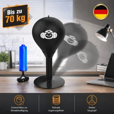 Tisch-Boxball Desktop Boxbirne mit Saugnapf-Basis cm Höhe Anti-Stress-Training