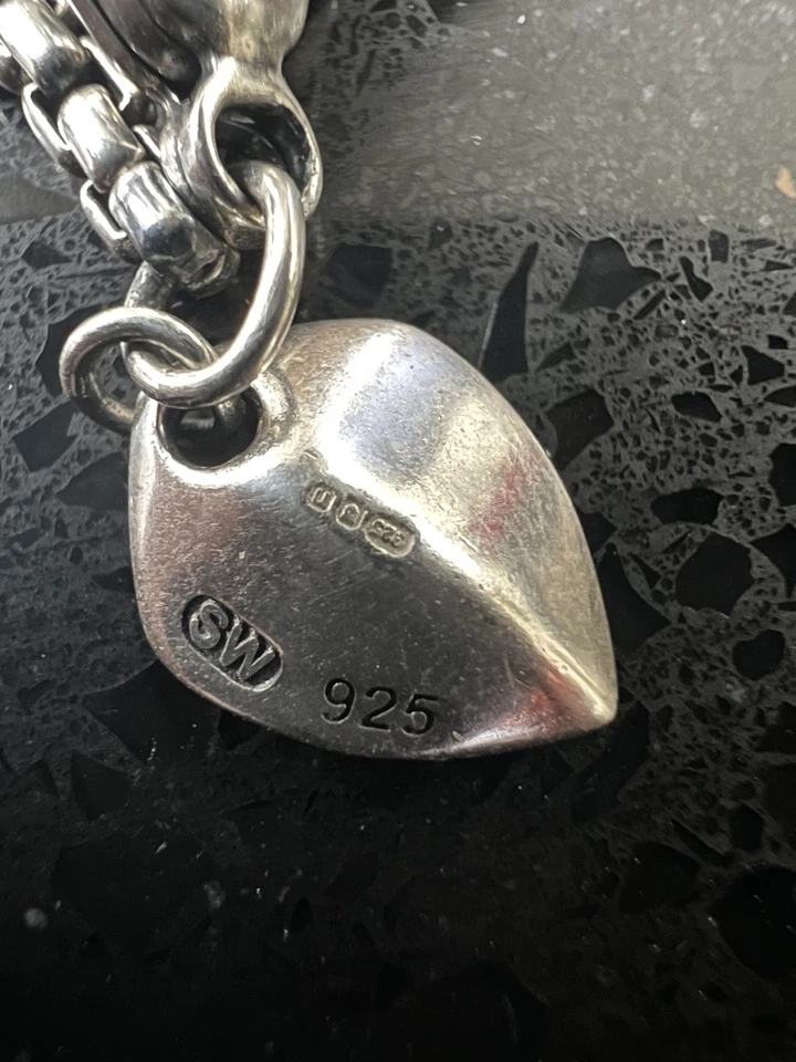 Stunning Stephen Webster chunky Solid Silver 925 20 inch box Necklace new! - Image 4 of 4