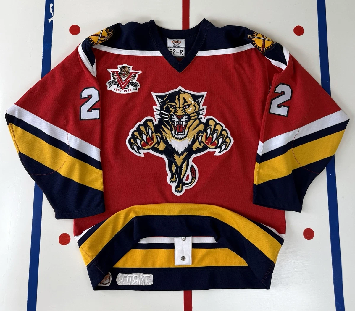 AUTOGRAPHED JERSEY FROM A TOUGH PLAYER - Florida Panthers Virtual Vault