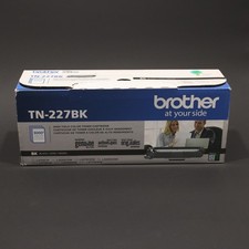 Brother TN-227BK Black Toner Cartridge High Yield Original Authentic New Sealed