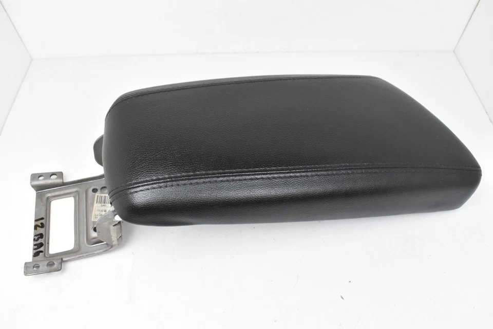 2011-2015 Kia Optima Center Console Black Leather Lid Armrest Cover Assembly OEM - Image 2 of 4