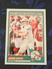 2025 Score - Rookies Quinn Ewers #75 (RC) Miami Dolphins 