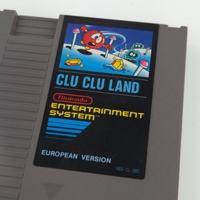 Nintendo NES Spiel: Clu Clu Land - Modul und Schutzh&uuml;lle STORM (PAL-B EEC)