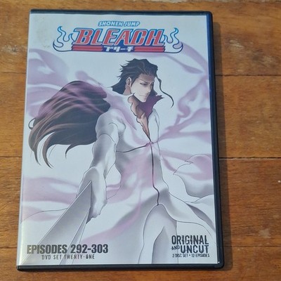 Viz Media Bleach Uncut Set 21 DVD Episodes 292-303 Original English Subtitles
