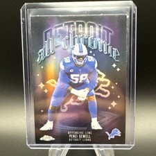 Penei Sewell Topps ALL-CHROME Refractor Brand New Topps Chrome