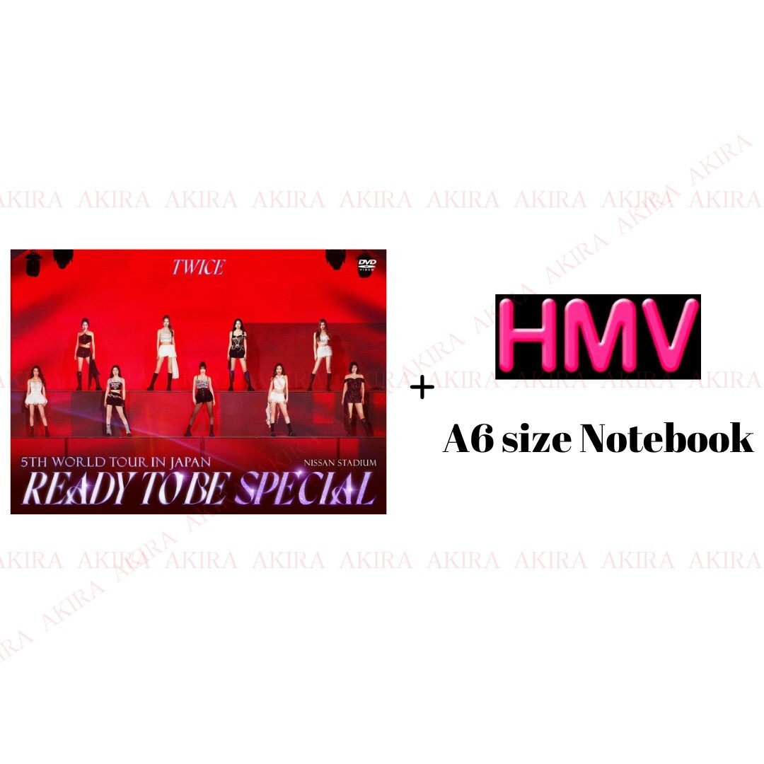 TWICE 5TH WORLD TOUR READY TO BE in JAPAN SPECIAL SEALED Blu-ray